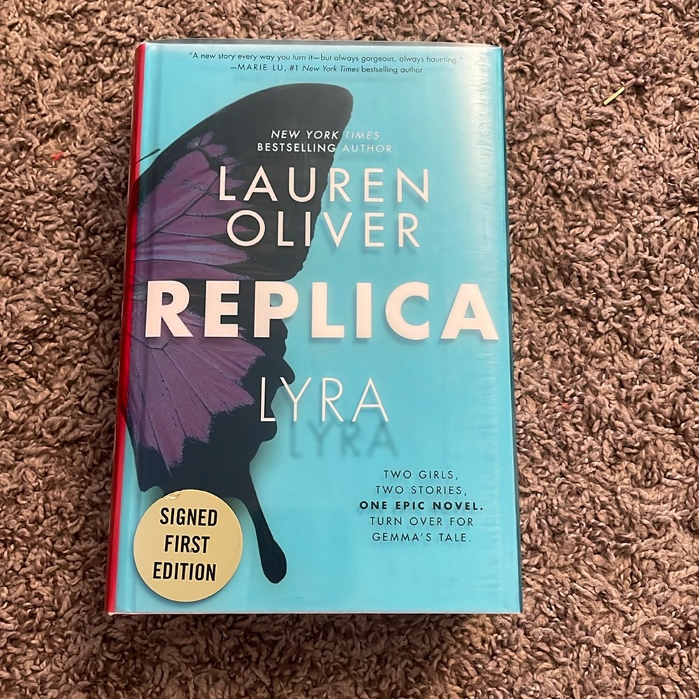Replica by Lauren Oliver (signed, 1st edition)